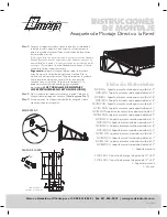 Предварительный просмотр 2 страницы Omega Direct Mounted Wall Shelf Assembly Instructions