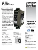 Preview for 1 page of Omega DMD1080 User Manual