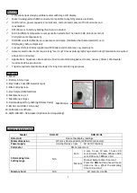 Preview for 3 page of Omega DOH-10 Series User Manual