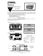 Предварительный просмотр 1 страницы Omega DP18 series Instruction Sheet