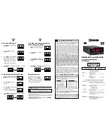 Preview for 2 page of Omega DP25B-RTD Quick Start Manual