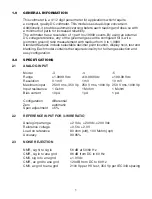 Preview for 7 page of Omega DP3001 User Manual