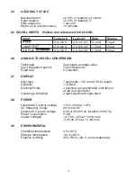 Preview for 8 page of Omega DP3001 User Manual