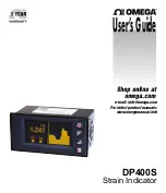 Preview for 1 page of Omega DP400TP User Manual