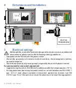 Предварительный просмотр 8 страницы Omega DP400TP User Manual