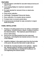 Preview for 6 page of Omega DP460 Operator'S Manual