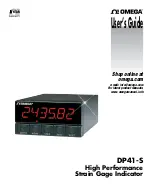 Preview for 1 page of Omega DP461-S User Manual