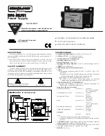 Omega DP6-MLPS1 Instruction Sheet preview