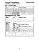 Preview for 9 page of Omega DP6060 User Manual