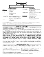 Preview for 4 page of Omega DP63100-S Instruction Sheet