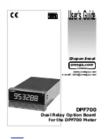 Preview for 1 page of Omega DPF700 User Manual