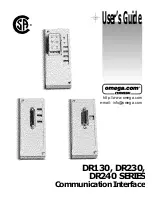 Preview for 1 page of Omega DR130 SERIES User Manual