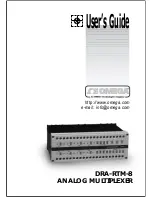 Omega DRA-RTM-8 User Manual preview