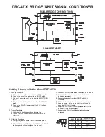 Preview for 2 page of Omega DRC-4720 Instruction Sheet