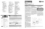 Omega DRG-SC-AC Instruction Sheet предпросмотр