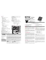 Preview for 1 page of Omega DRI-DC Instruction Sheet