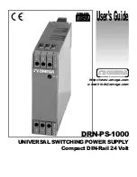 Preview for 1 page of Omega DRN-PS-1000 User Manual