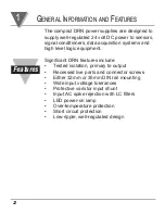 Preview for 4 page of Omega DRN-PS-1000 User Manual