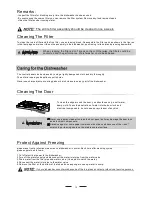 Preview for 14 page of Omega DW101WA Instruction Manual
