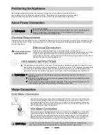 Preview for 16 page of Omega DW101WA Instruction Manual