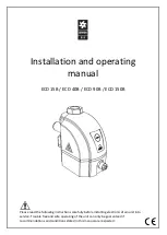Omega ECD 150B Installation And Operating Manual preview