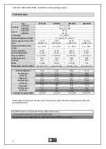 Preview for 2 page of Omega ECD 150B Installation And Operating Manual