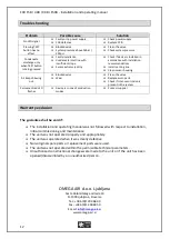 Preview for 12 page of Omega ECD 150B Installation And Operating Manual