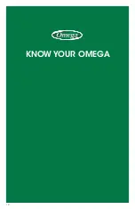 Preview for 12 page of Omega Effortless JC2022 User Manual