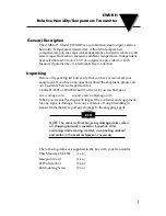 Preview for 5 page of Omega EWS-RH User Manual