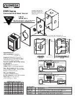 Preview for 1 page of Omega EWS-TX Instruction Sheet