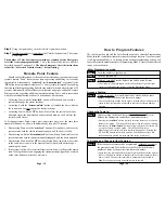 Preview for 12 page of Omega Excalibur AL-1510-EDP Operation Manual