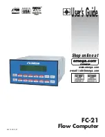Omega FC-21 User Manual preview