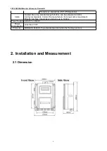 Предварительный просмотр 8 страницы Omega FDT-25W User Manual