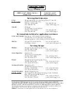 Preview for 2 page of Omega FHG 100 User Manual