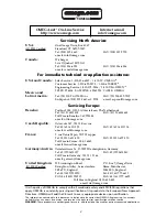 Preview for 3 page of Omega FL-505 Operator'S Manual