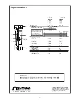 Предварительный просмотр 6 страницы Omega FL500 Series Operator'S Manual