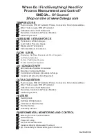 Предварительный просмотр 8 страницы Omega FLOWMETER FL45200A Operator'S Manual