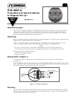 Omega FLSC-AMP-A Operator'S Manual preview