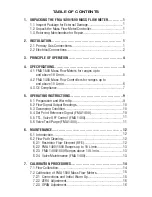 Предварительный просмотр 3 страницы Omega FMA 1400 User Manual