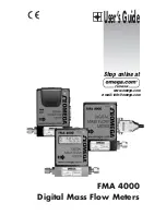 Предварительный просмотр 1 страницы Omega FMA 4000 User Manual