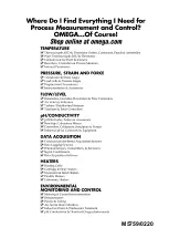 Предварительный просмотр 24 страницы Omega FMG90B Series User Manual