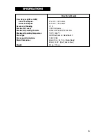 Предварительный просмотр 7 страницы Omega FPD1000-HP Series User Manual