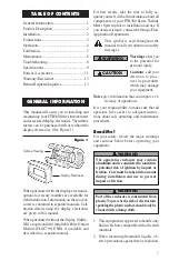 Preview for 3 page of Omega FTB380 Series User Manual