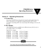 Предварительный просмотр 7 страницы Omega FTB600B Series User Manual