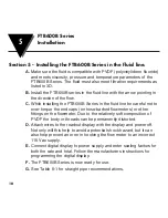 Preview for 14 page of Omega FTB600B Series User Manual