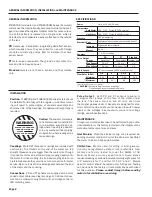 Preview for 3 page of Omega FTB8000B User Manual