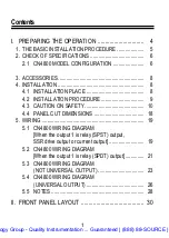 Предварительный просмотр 3 страницы Omega FUZZY LOGIC CN4800 Manual