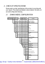 Предварительный просмотр 8 страницы Omega FUZZY LOGIC CN4800 Manual