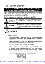 Предварительный просмотр 12 страницы Omega FUZZY LOGIC CN4800 Manual