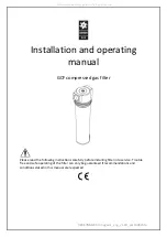 Omega GCF Installation And Operating Manual preview